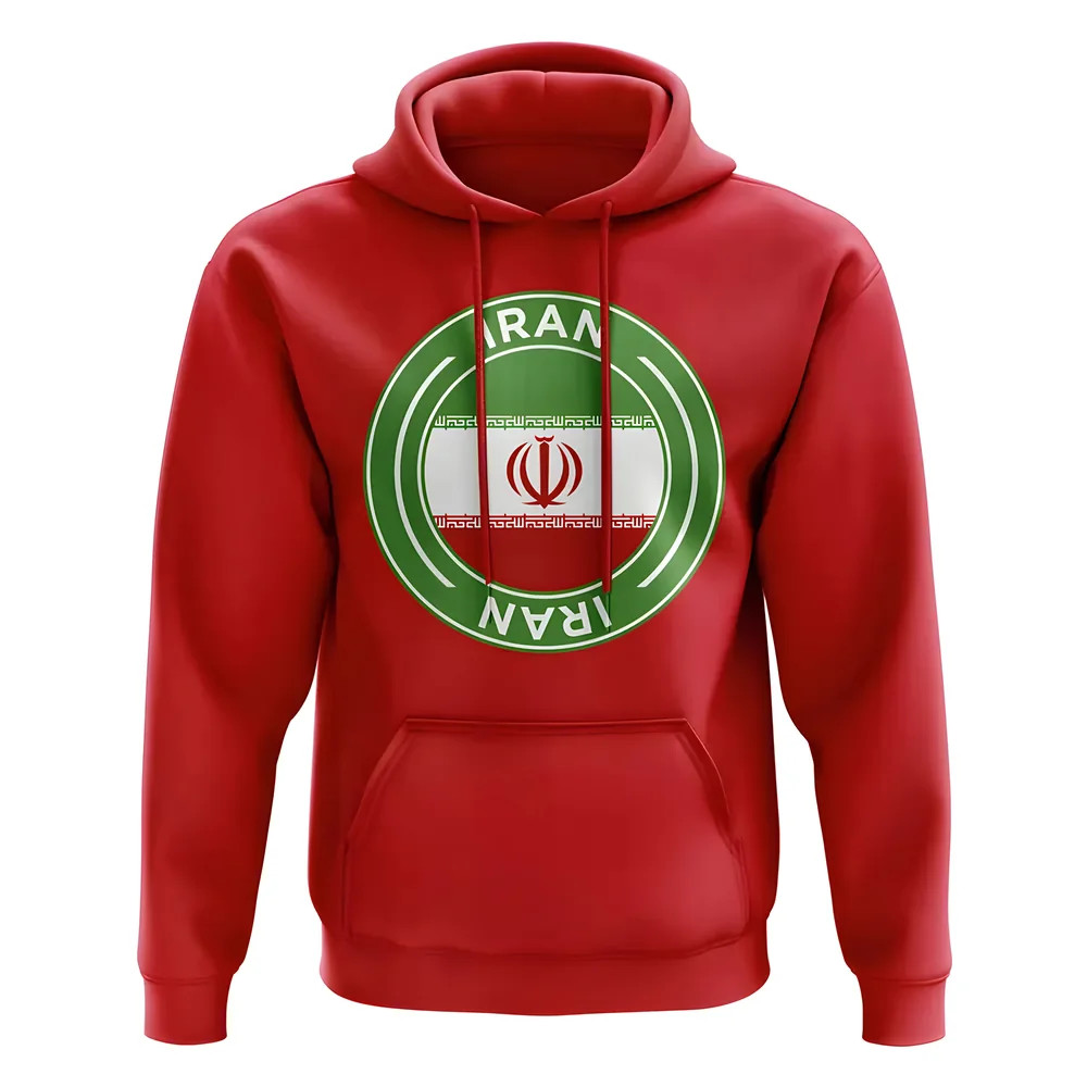 Click to view product details and reviews for Iran Football Badge Hoodie Red. Click to view product details and reviews for Iran Football Badge Hoodie Red.