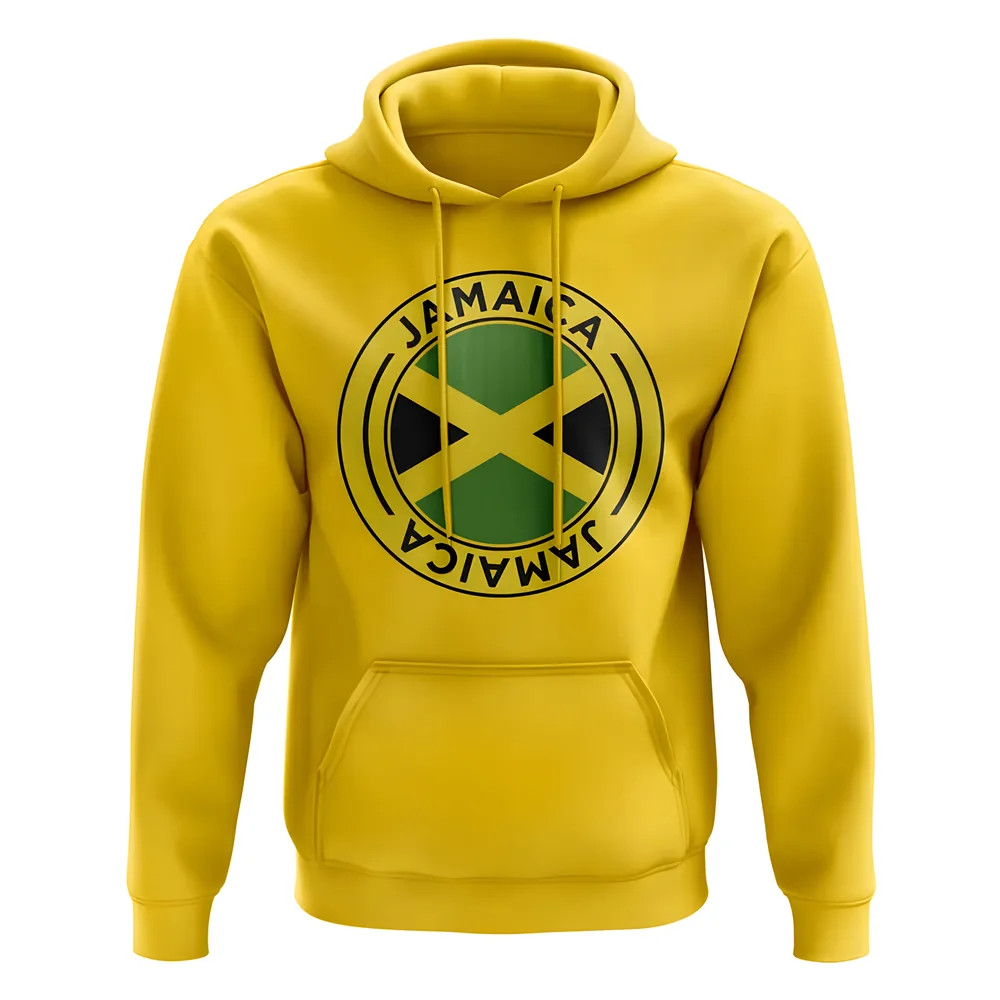 Click to view product details and reviews for Jamaica Football Badge Hoodie Yellow. Click to view product details and reviews for Jamaica Football Badge Hoodie Yellow.