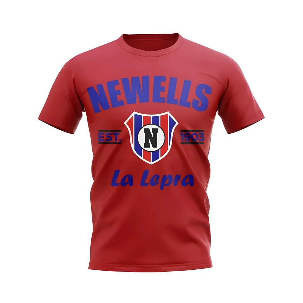 Click to view product details and reviews for Newells Old Boys Established Football T Shirt Red.