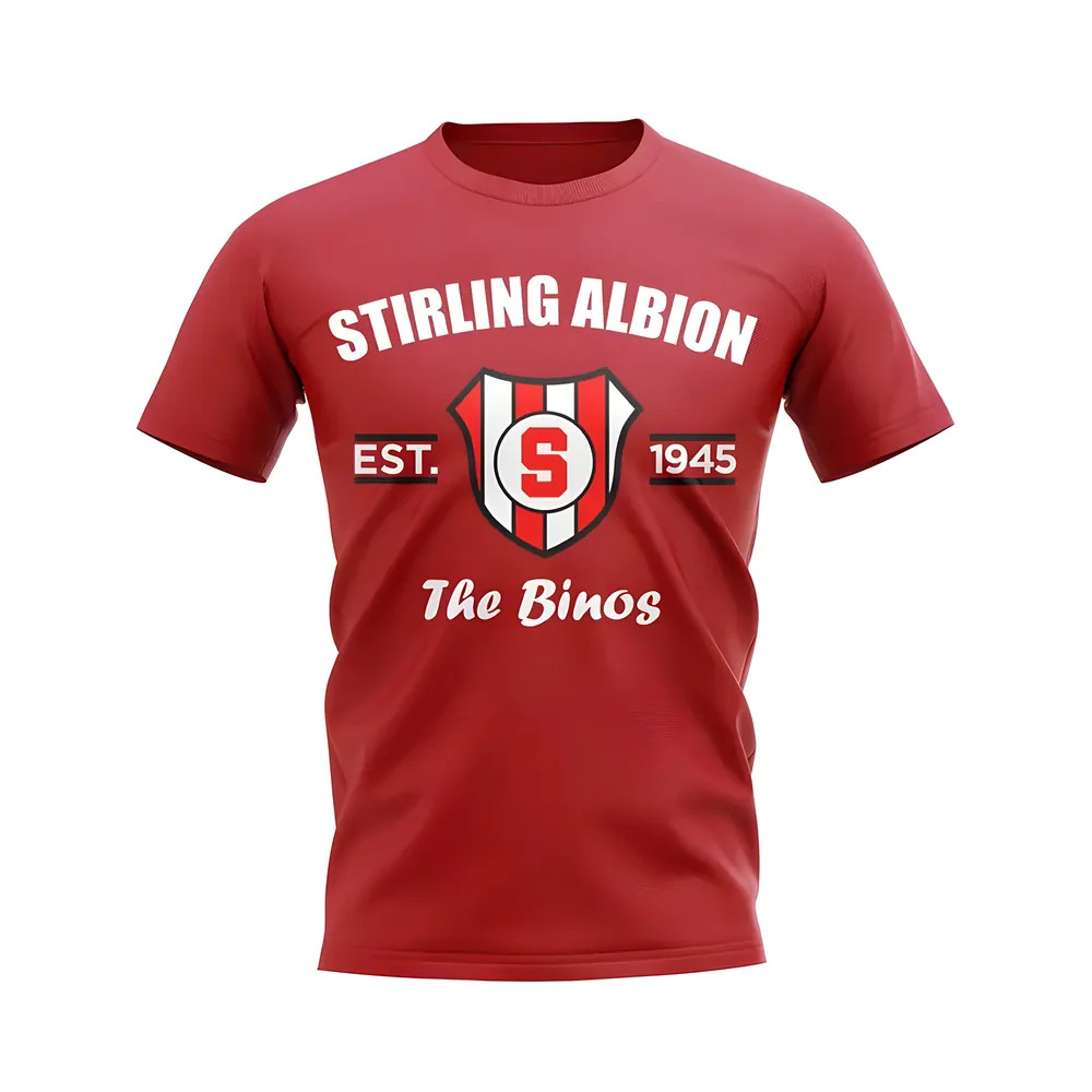 Click to view product details and reviews for Stirling Albion Established Football T Shirt Red. Click to view product details and reviews for Stirling Albion Established Football T Shirt Red.