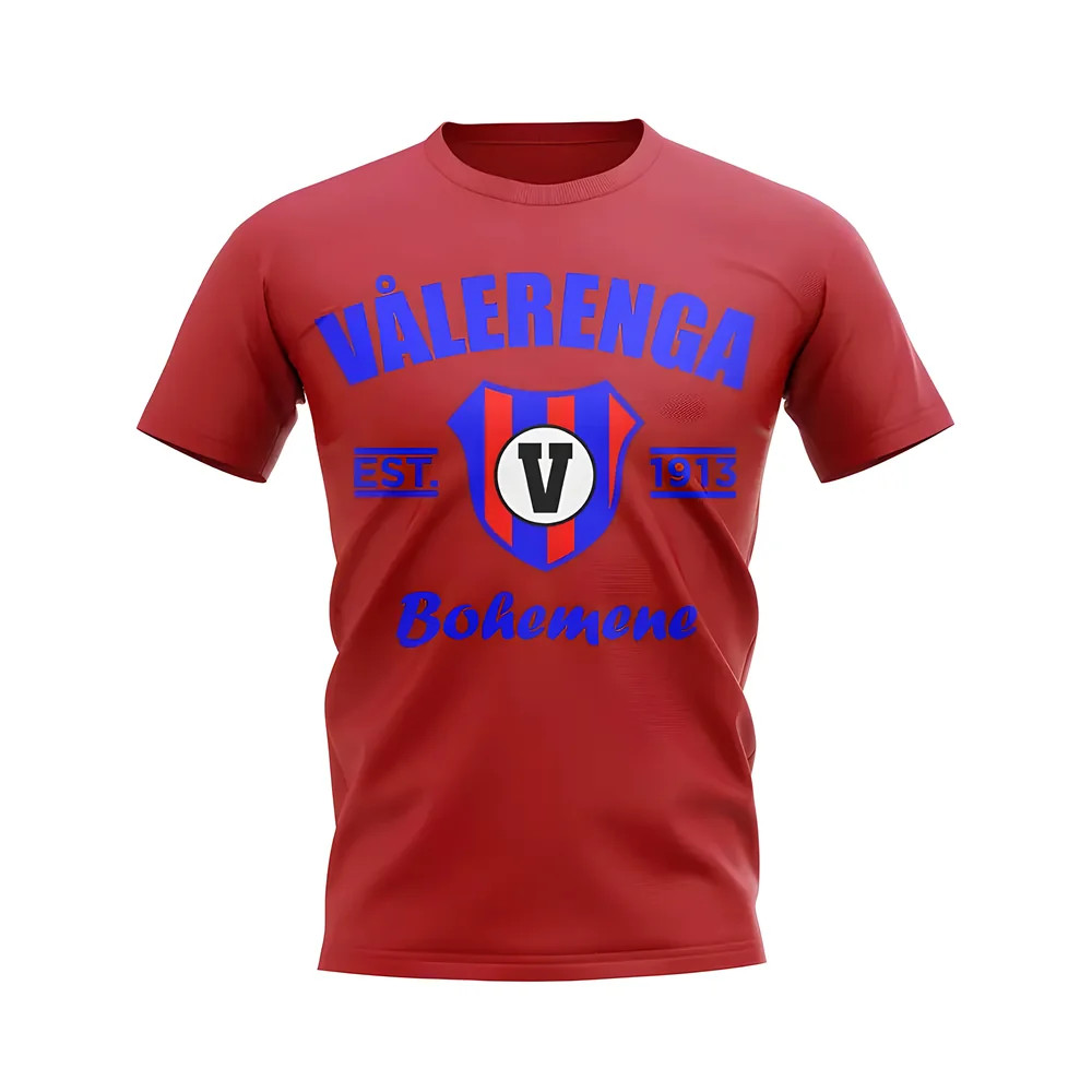Click to view product details and reviews for Valerenga Established Football T Shirt Red.
