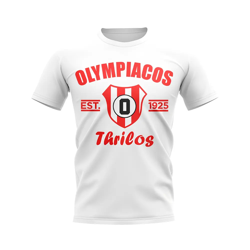 Click to view product details and reviews for Olympiacos Established Football T Shirt White.