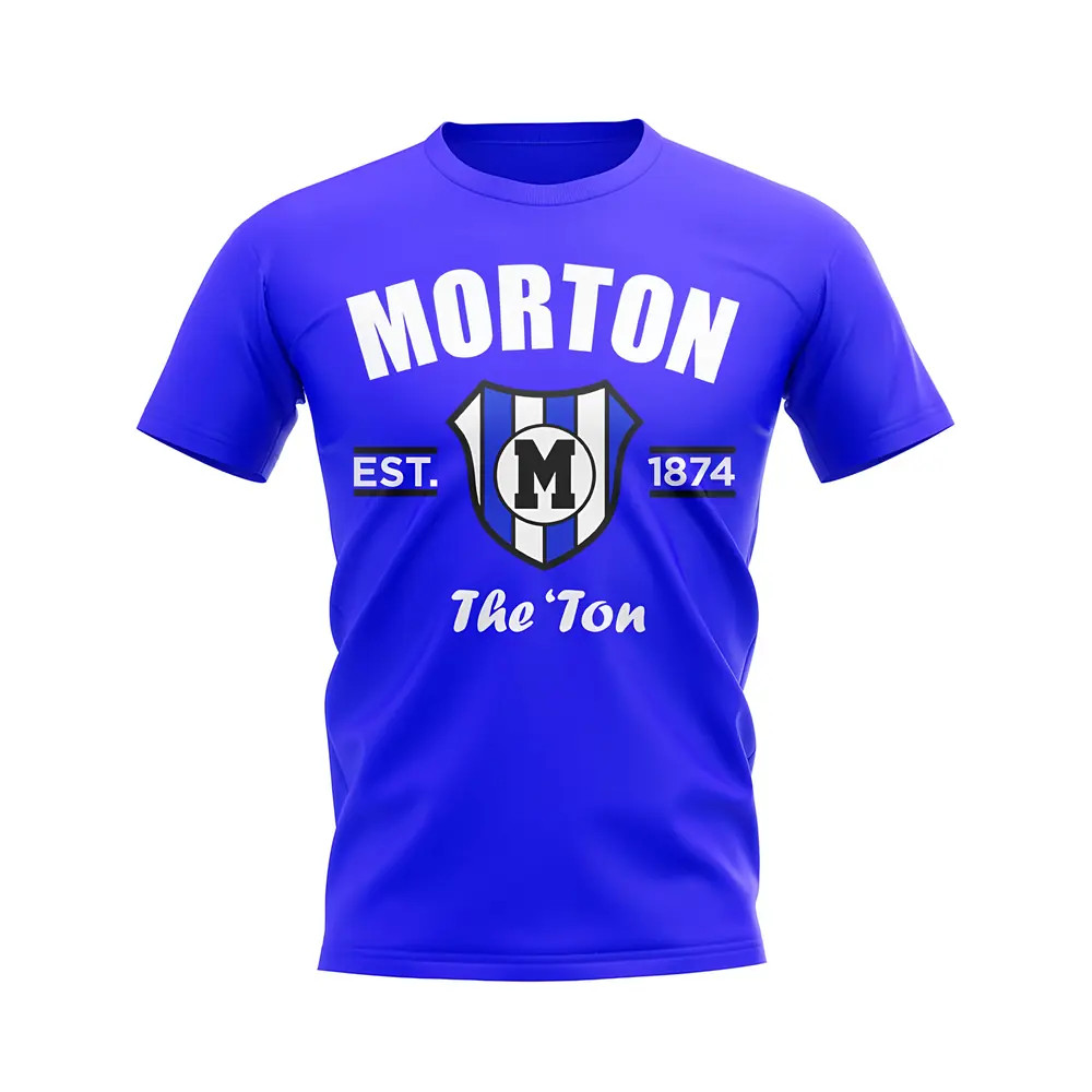 Click to view product details and reviews for Greenock Morton Established Football T Shirt Royal. Click to view product details and reviews for Greenock Morton Established Football T Shirt Royal.