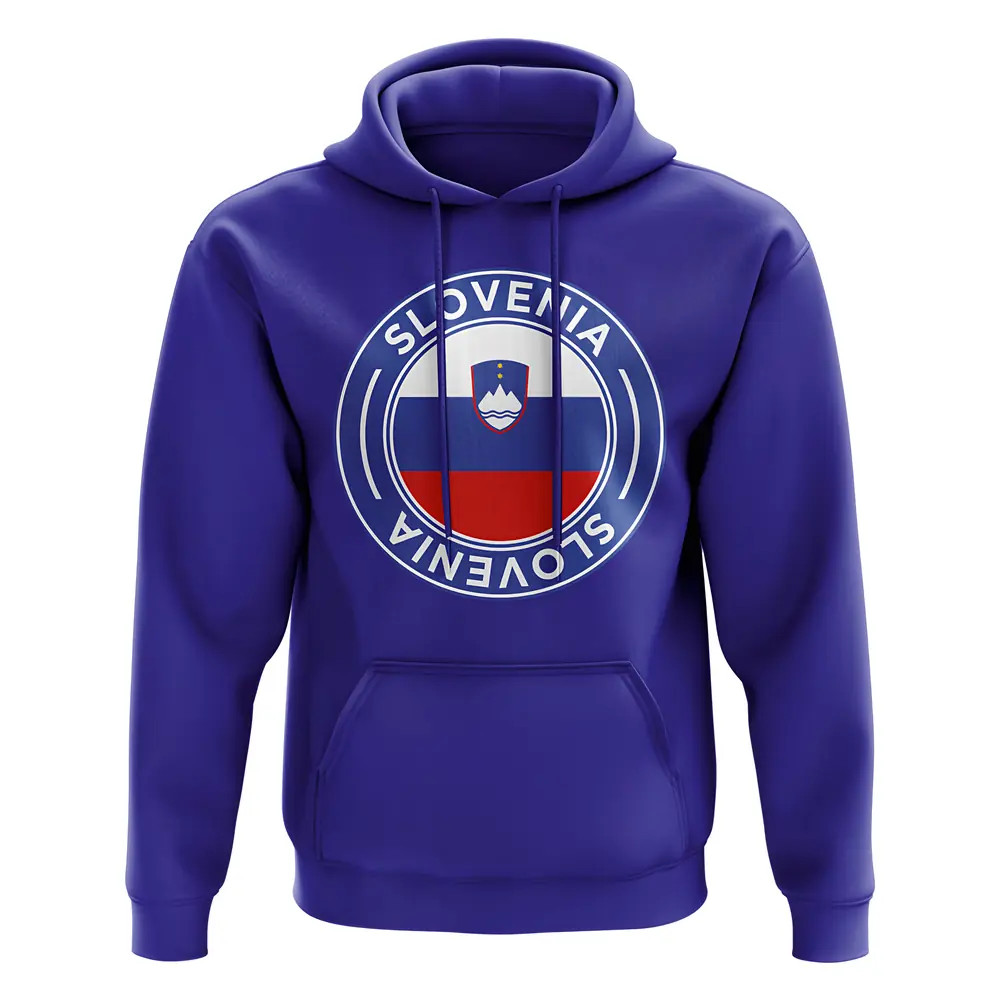 Click to view product details and reviews for Slovenia Football Badge Hoodie Royal.