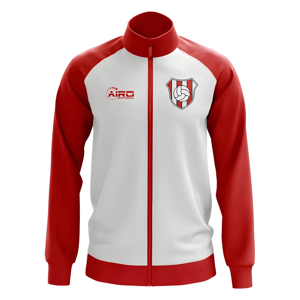 Click to view product details and reviews for River Plate Concept Football Track Jacket White.