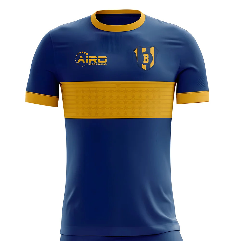Click to view product details and reviews for 2020 2021 Boca Juniors Home Concept Football Shirt.
