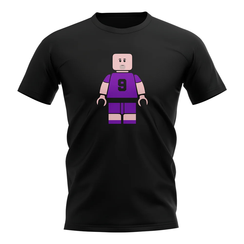 Click to view product details and reviews for Gabriel Batistuta Fiorentina Brick Footballer T Shirt Black.