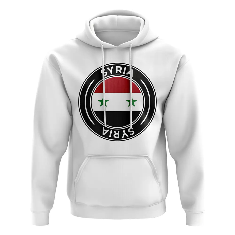 Click to view product details and reviews for Syria Football Badge Hoodie White. Click to view product details and reviews for Syria Football Badge Hoodie White.