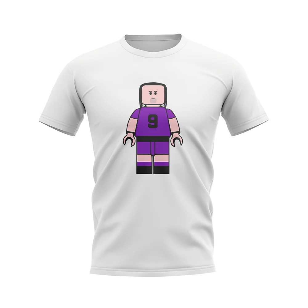 Click to view product details and reviews for Gabriel Batistuta Fiorentina Brick Footballer T Shirt White.