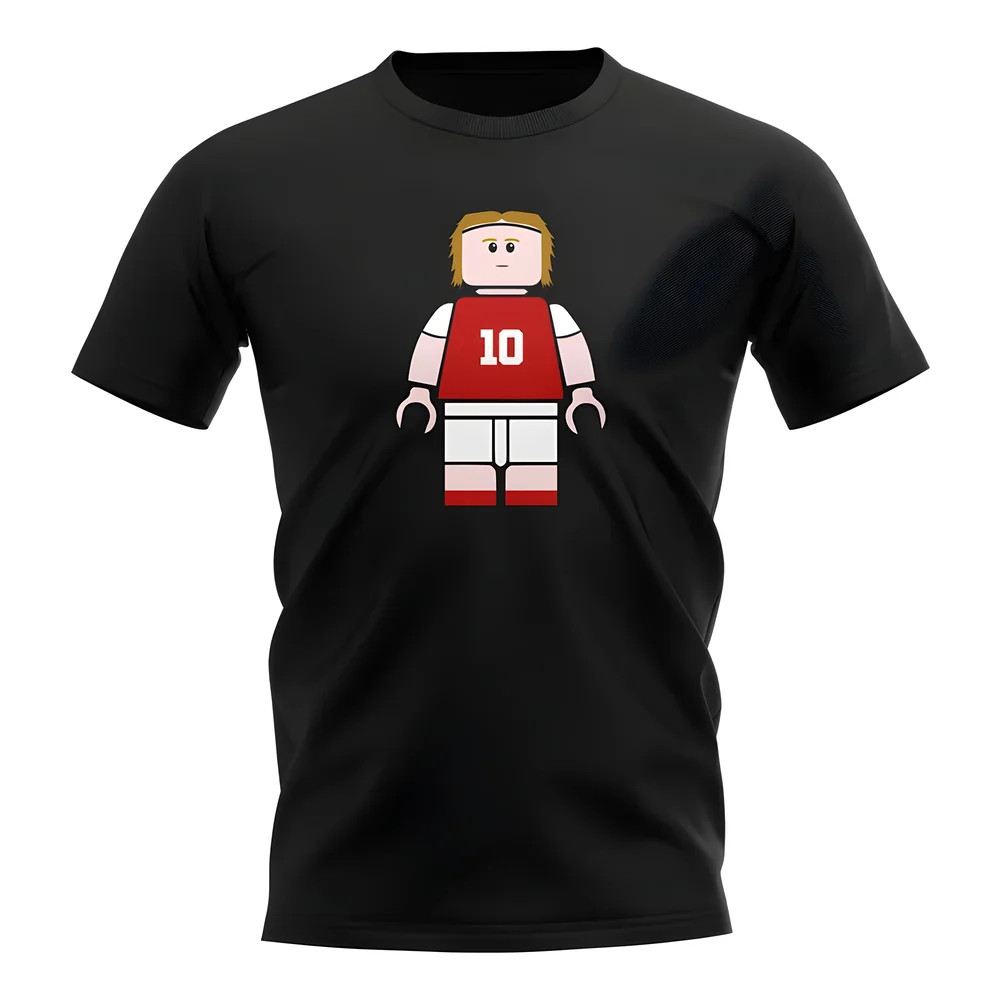 Luka Modric Croatia Brick Footballer T-Shirt (Black) Polyester Made By: Gildan Men's Black Medium