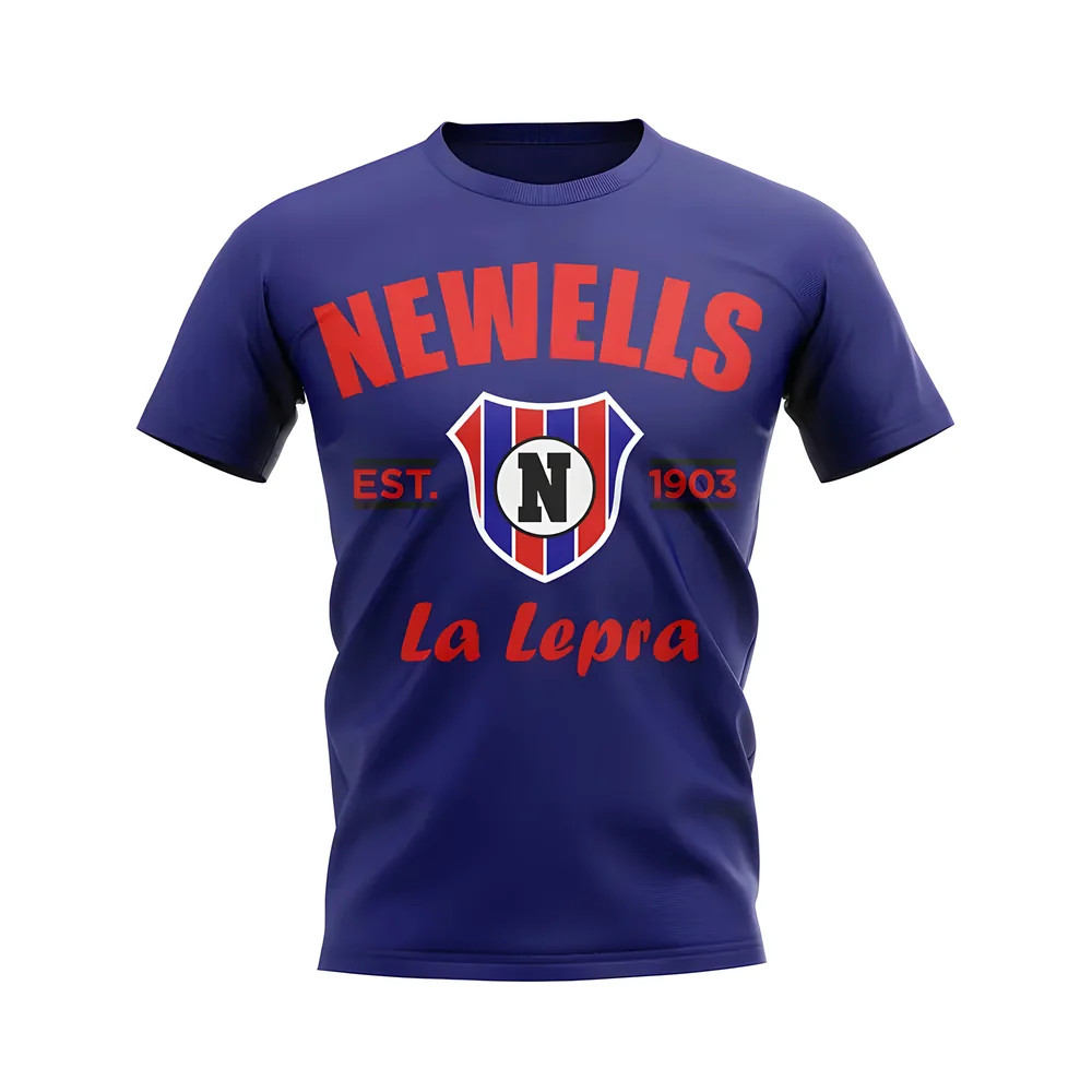 Click to view product details and reviews for Newells Old Boys Established Football T Shirt Navy.