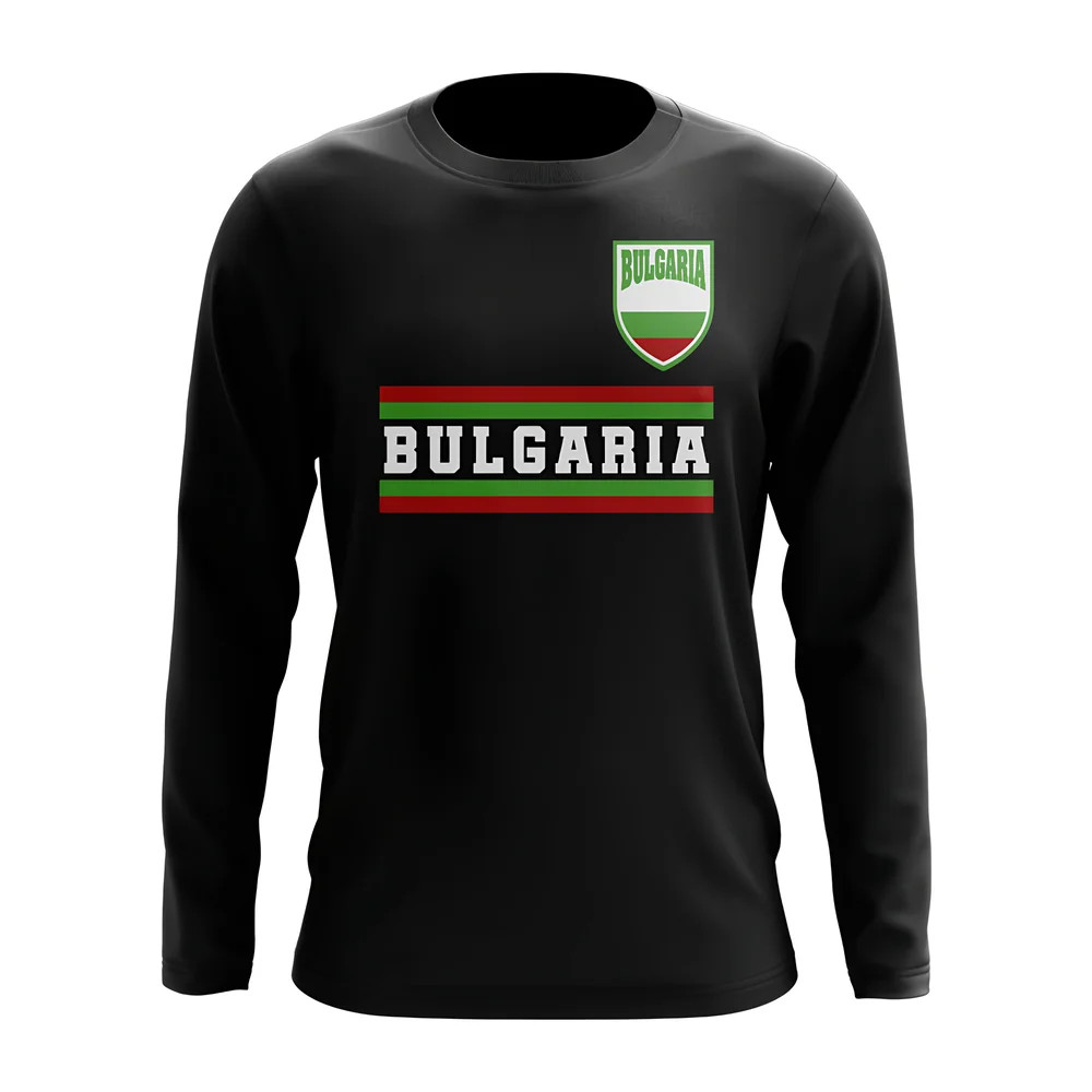 Click to view product details and reviews for Bulgaria Core Football Country Long Sleeve T Shirt Black. Click to view product details and reviews for Bulgaria Core Football Country Long Sleeve T Shirt Black.