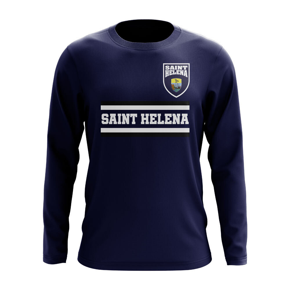 Click to view product details and reviews for Saint Helena Core Football Country Long Sleeve T Shirt Navy.