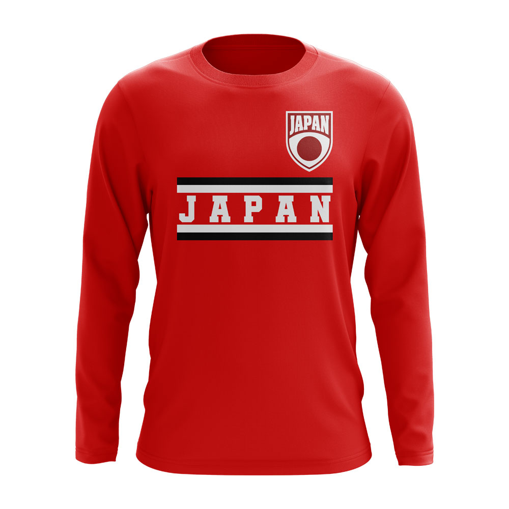 Click to view product details and reviews for Japan Core Football Country Long Sleeve T Shirt Red.