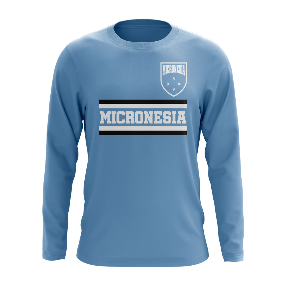 Click to view product details and reviews for Micronesia Core Football Country Long Sleeve T Shirt Sky.