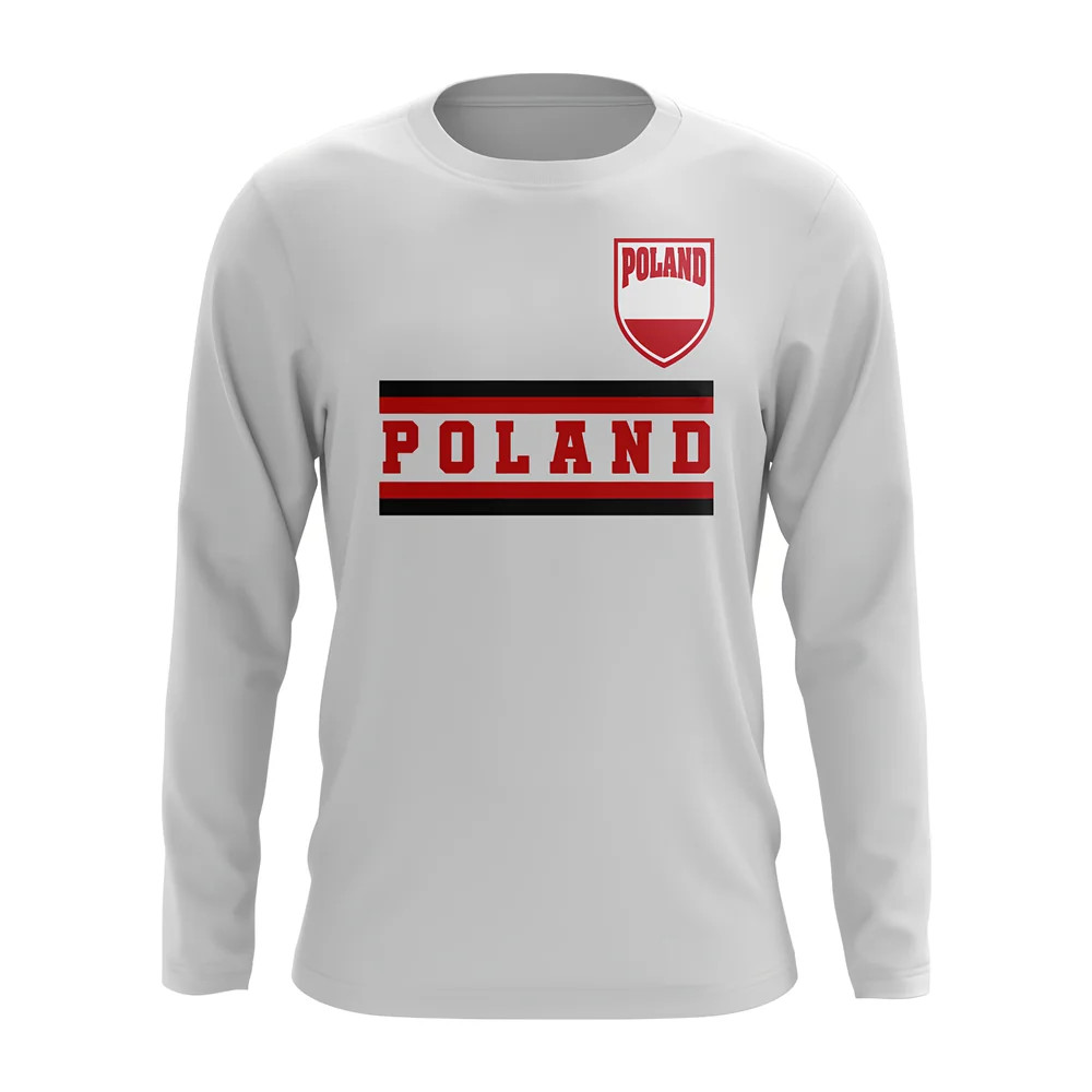 Click to view product details and reviews for Poland Core Football Country Long Sleeve T Shirt White. Click to view product details and reviews for Poland Core Football Country Long Sleeve T Shirt White.