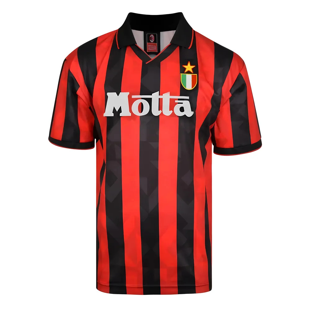 Click to view product details and reviews for Score Draw Ac Milan 1994 Retro Football Shirt.