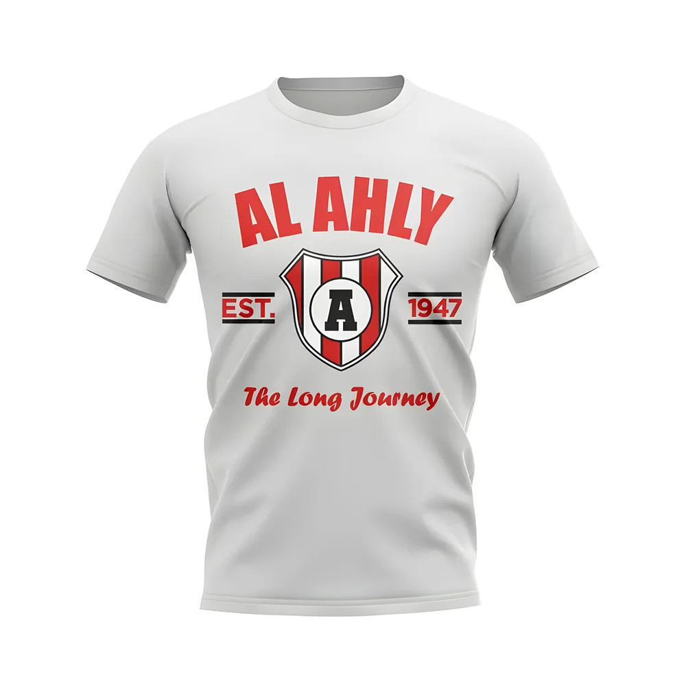Click to view product details and reviews for Al Ahly Established Football T Shirt White.
