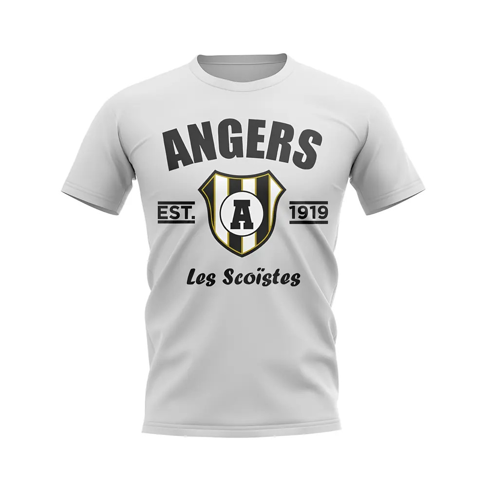 Click to view product details and reviews for Angers Established Football T Shirt White.