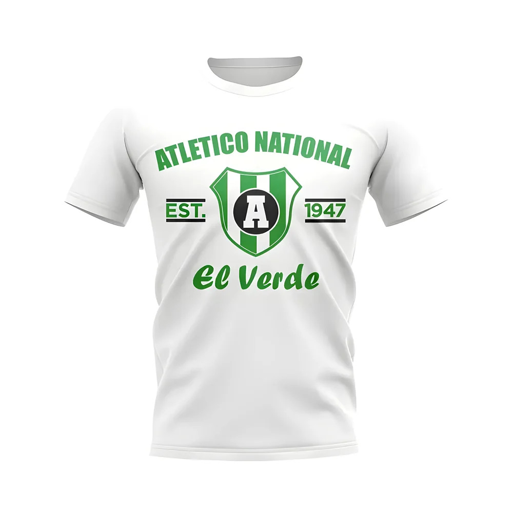 Click to view product details and reviews for Atletico National Established Football T Shirt White. Click to view product details and reviews for Atletico National Established Football T Shirt White.