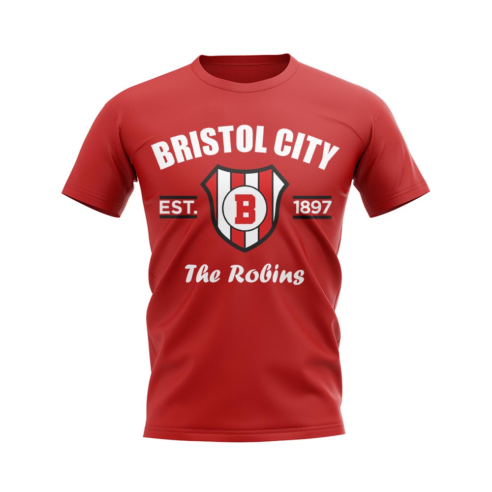 Click to view product details and reviews for Bristol City Established Football T Shirt Red.