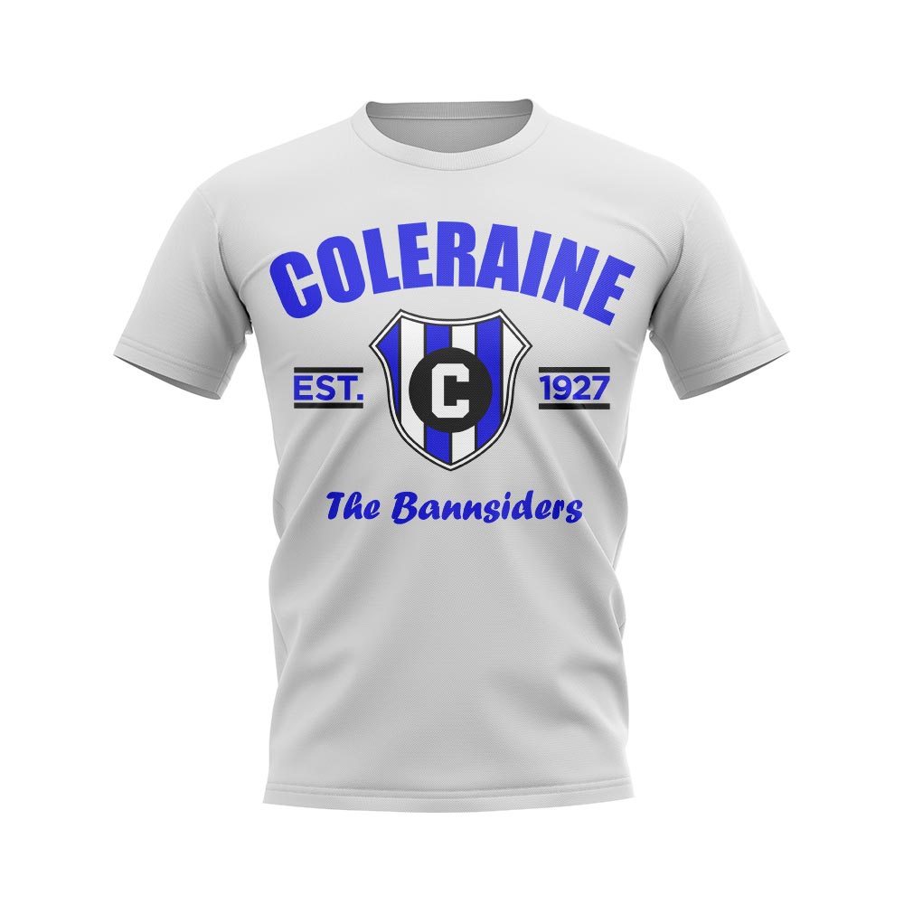Click to view product details and reviews for Coleraine Established Football T Shirt White.