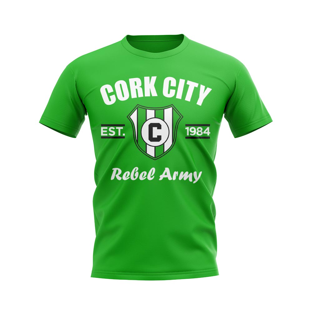 Click to view product details and reviews for Cork City Established Football T Shirt Green.