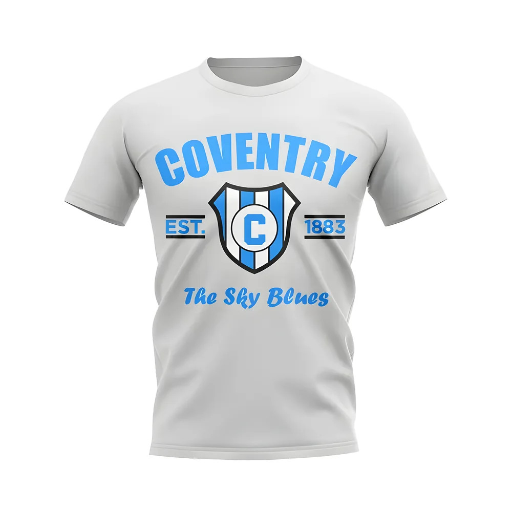 Click to view product details and reviews for Coventry Established Football T Shirt White. Click to view product details and reviews for Coventry Established Football T Shirt White.