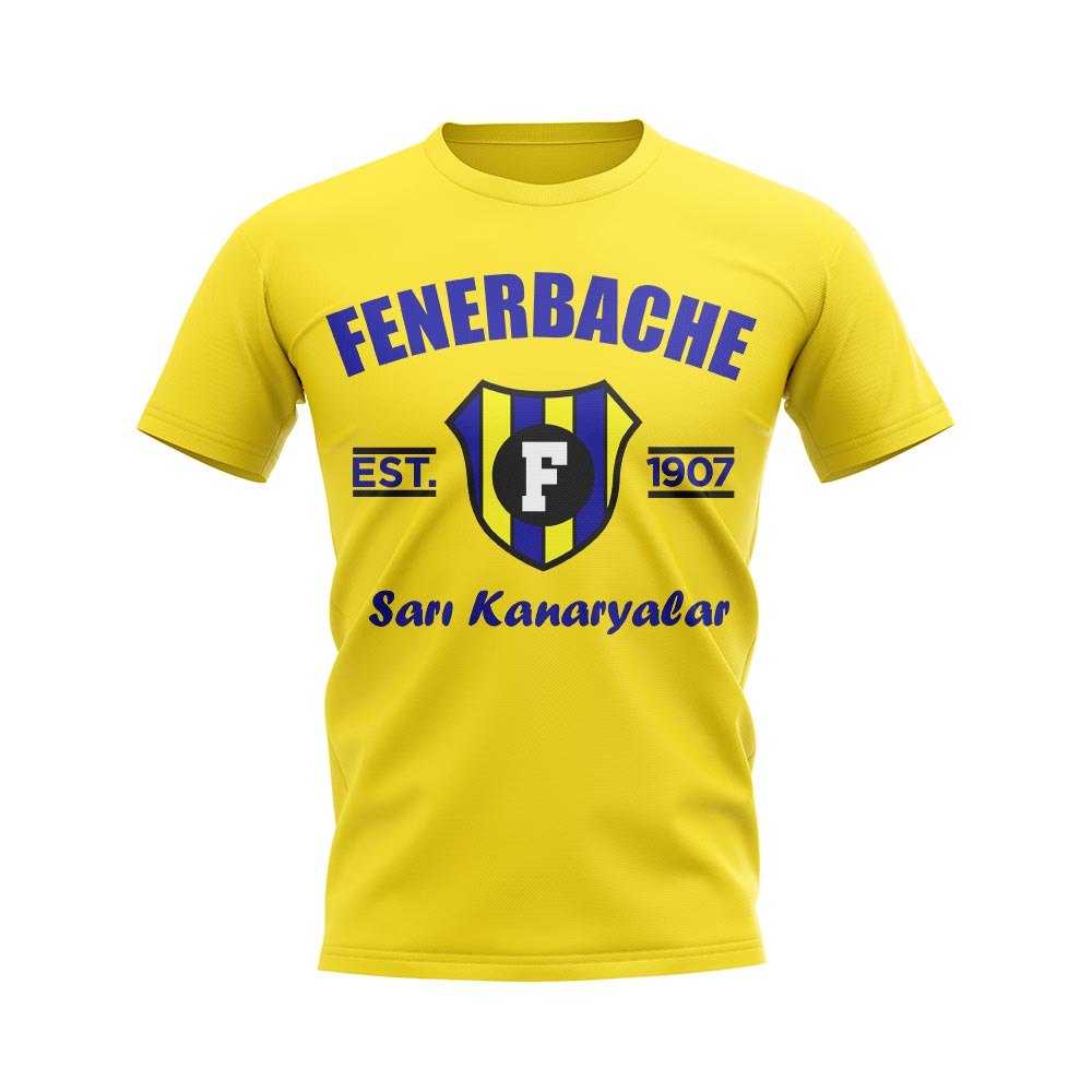 Click to view product details and reviews for Fenerbache Established Football T Shirt Yellow. Click to view product details and reviews for Fenerbache Established Football T Shirt Yellow.