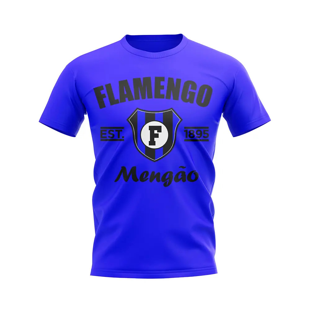 Click to view product details and reviews for Flamengo Established Football T Shirt Blue. Click to view product details and reviews for Flamengo Established Football T Shirt Blue.