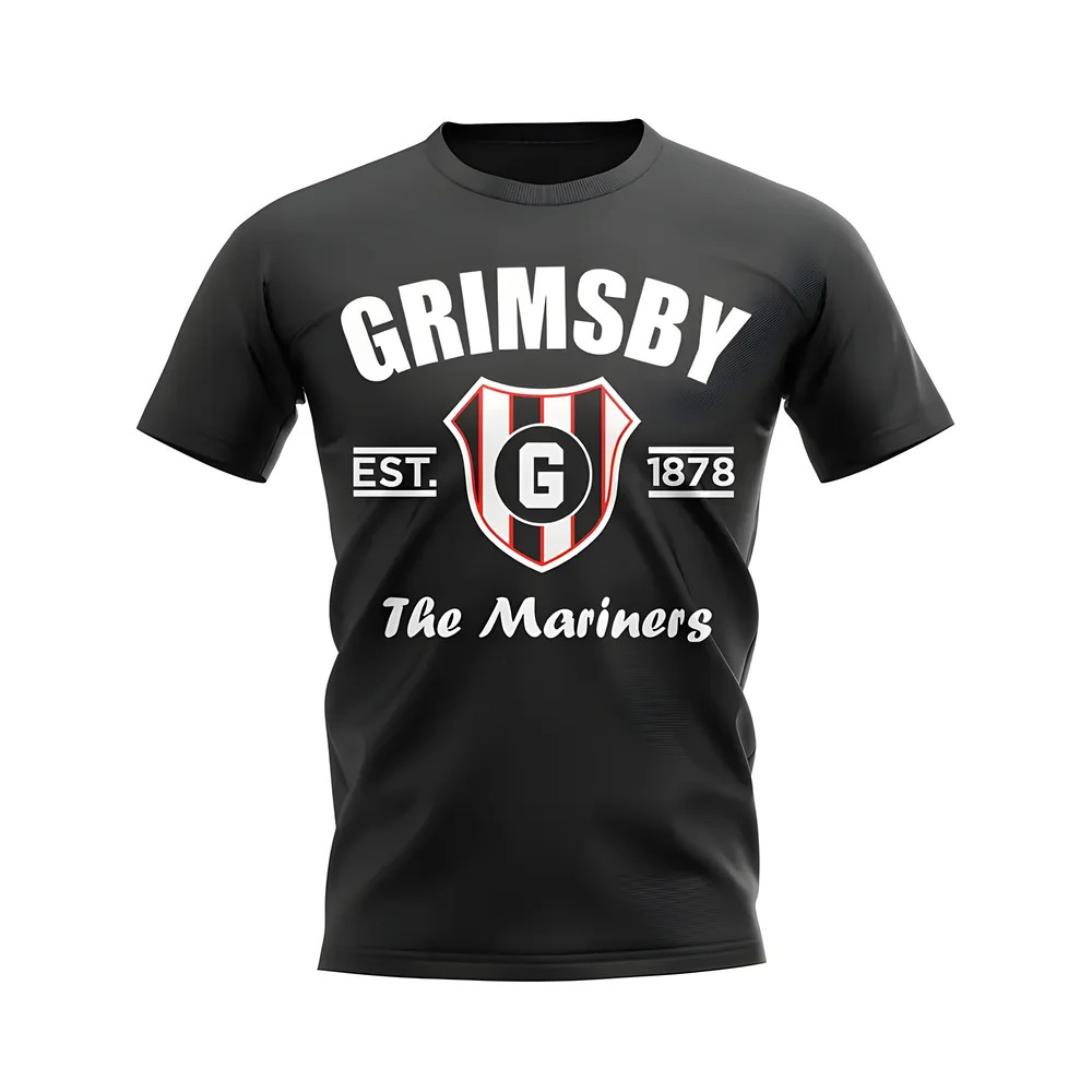 Click to view product details and reviews for Grimsby Established Football T Shirt Black. Click to view product details and reviews for Grimsby Established Football T Shirt Black.
