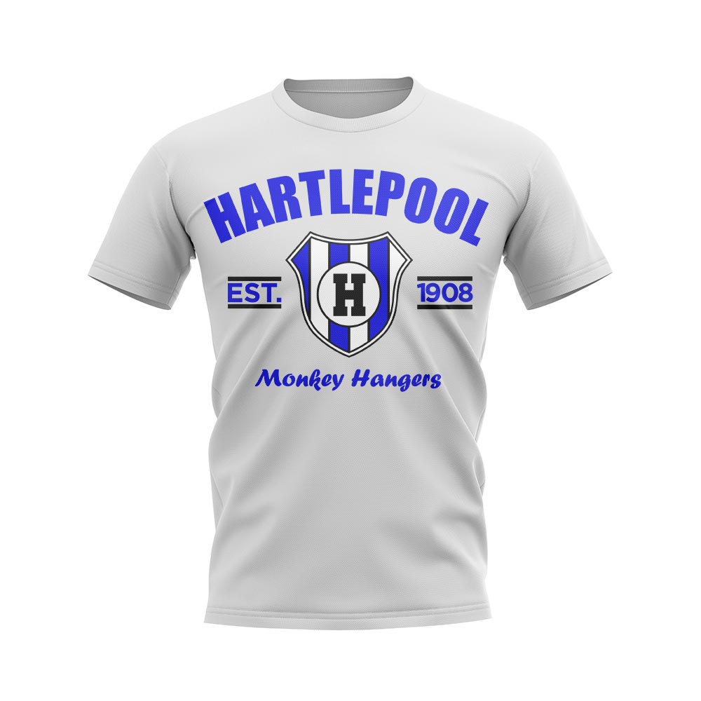 Click to view product details and reviews for Hartlepool Established Football T Shirt White.