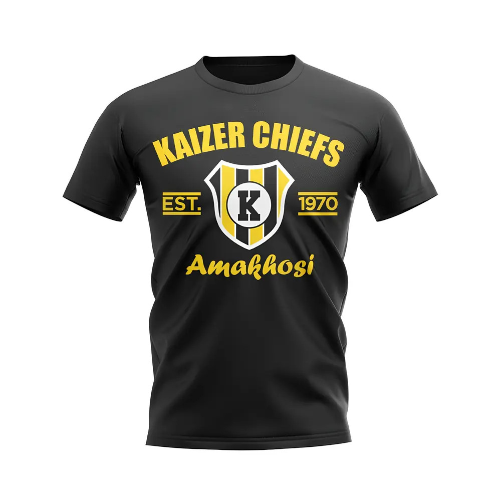 Click to view product details and reviews for Kaizer Chiefs Established Football T Shirt Black. Click to view product details and reviews for Kaizer Chiefs Established Football T Shirt Black.