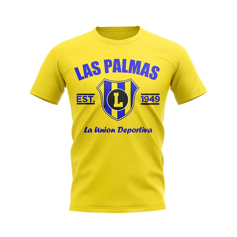 Click to view product details and reviews for Las Palmas Established Football T Shirt Yellow. Click to view product details and reviews for Las Palmas Established Football T Shirt Yellow.