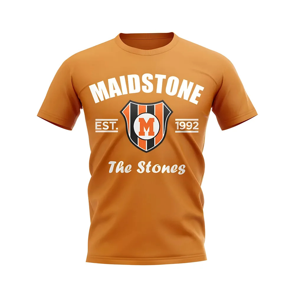Click to view product details and reviews for Maidstone Established Football T Shirt Orange. Click to view product details and reviews for Maidstone Established Football T Shirt Orange.