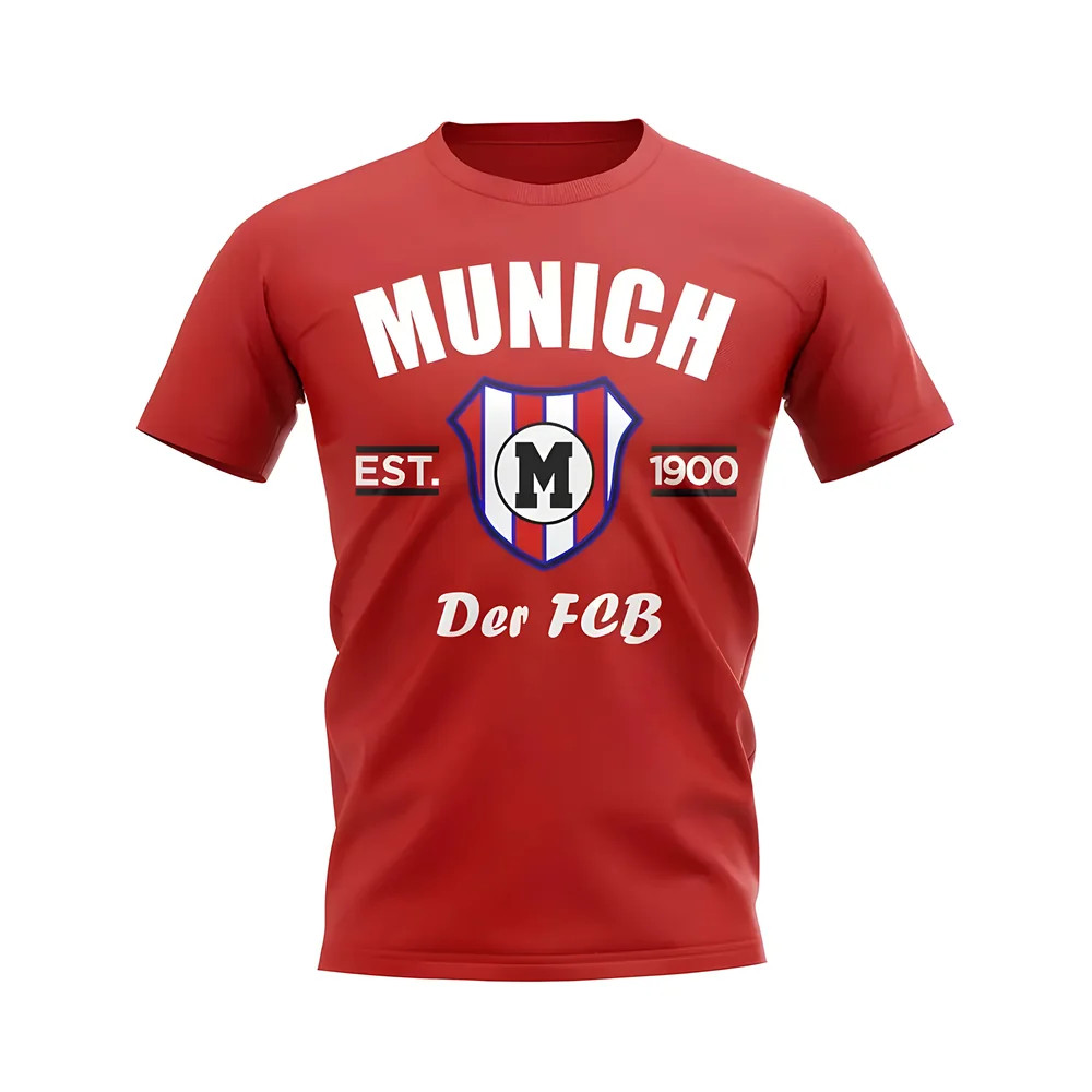 Click to view product details and reviews for Bayern Munich Established Football T Shirt Red. Click to view product details and reviews for Bayern Munich Established Football T Shirt Red.