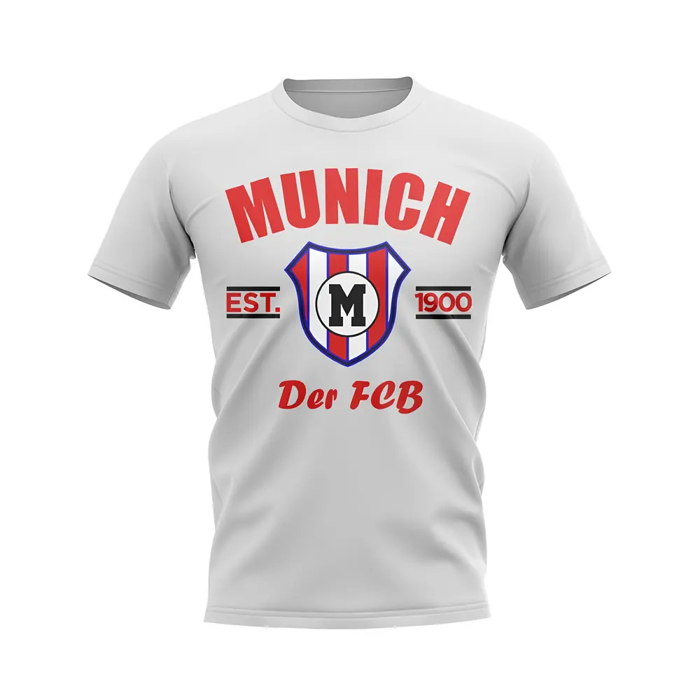 Click to view product details and reviews for Bayern Munich Established Football T Shirt White. Click to view product details and reviews for Bayern Munich Established Football T Shirt White.