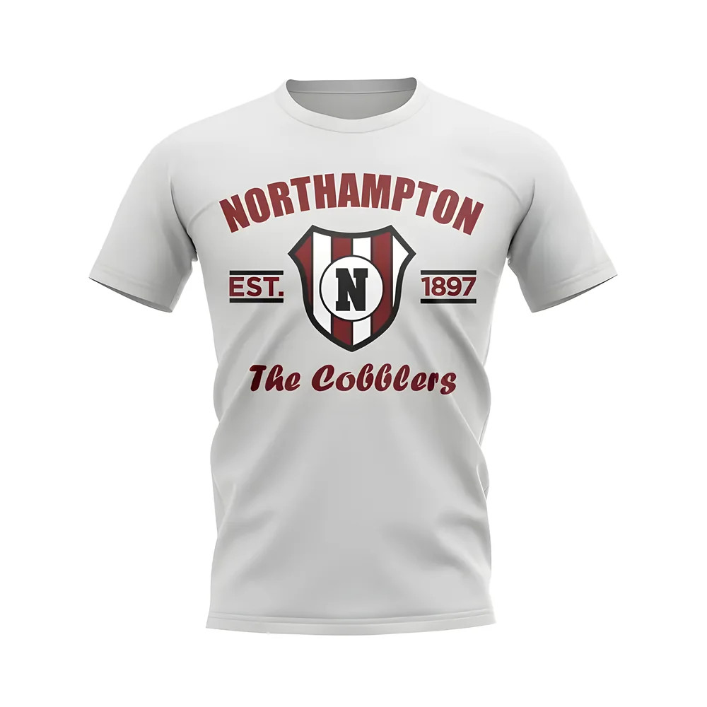 Click to view product details and reviews for Northampton Established Football T Shirt White. Click to view product details and reviews for Northampton Established Football T Shirt White.