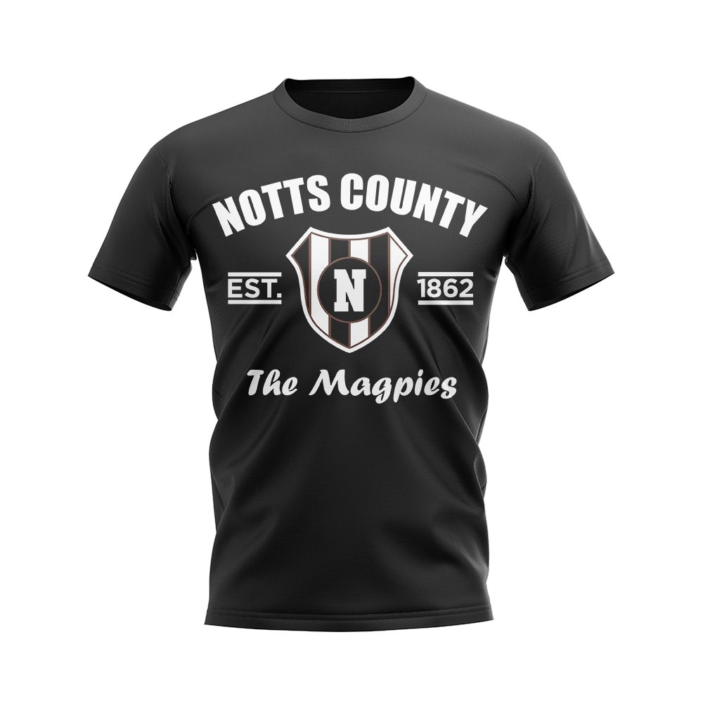 Click to view product details and reviews for Notts County Established Football T Shirt Black.