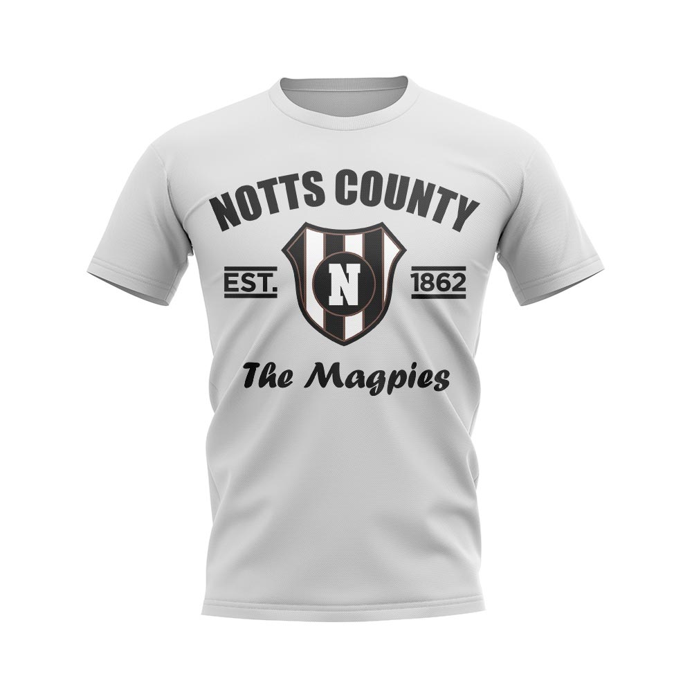 Click to view product details and reviews for Notts County Established Football T Shirt White.