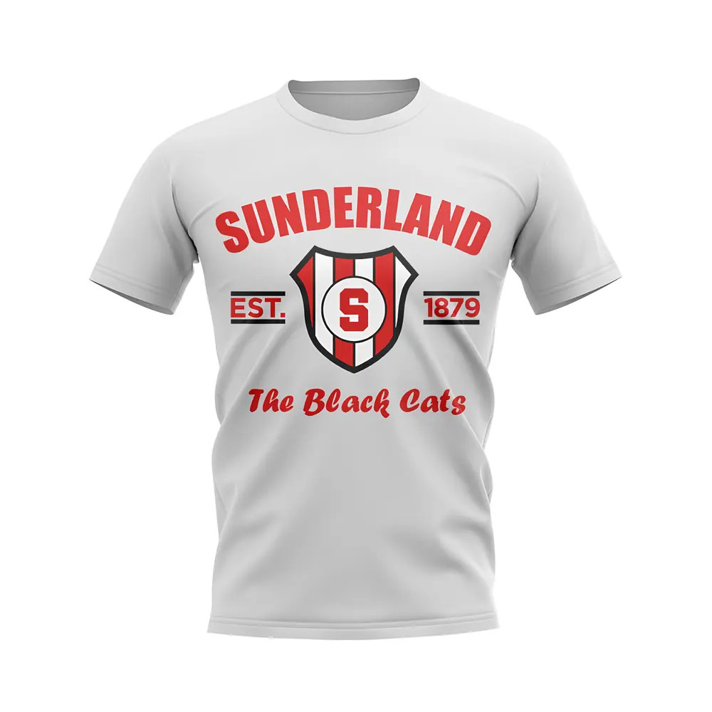Click to view product details and reviews for Sunderland Established Football T Shirt White.
