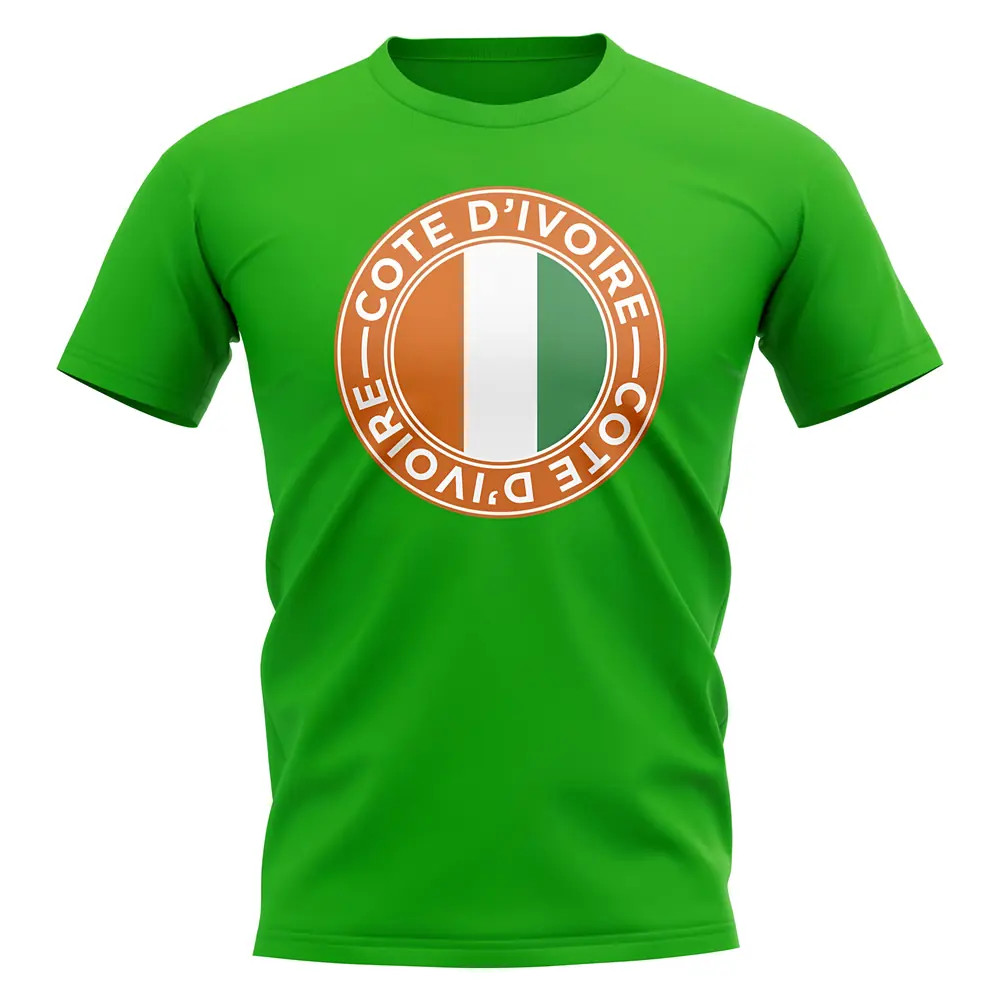Click to view product details and reviews for Ivory Coast Football Badge T Shirt Green. Click to view product details and reviews for Ivory Coast Football Badge T Shirt Green.