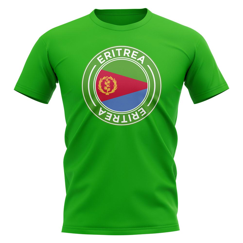 Click to view product details and reviews for Eritrea Football Badge T Shirt Green.