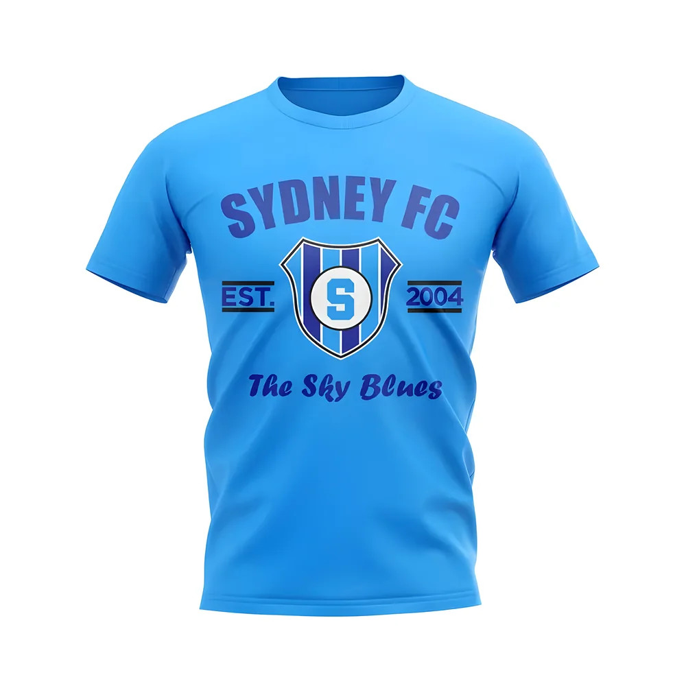 Click to view product details and reviews for Sydney Fc Established Football T Shirt Sky. Click to view product details and reviews for Sydney Fc Established Football T Shirt Sky.