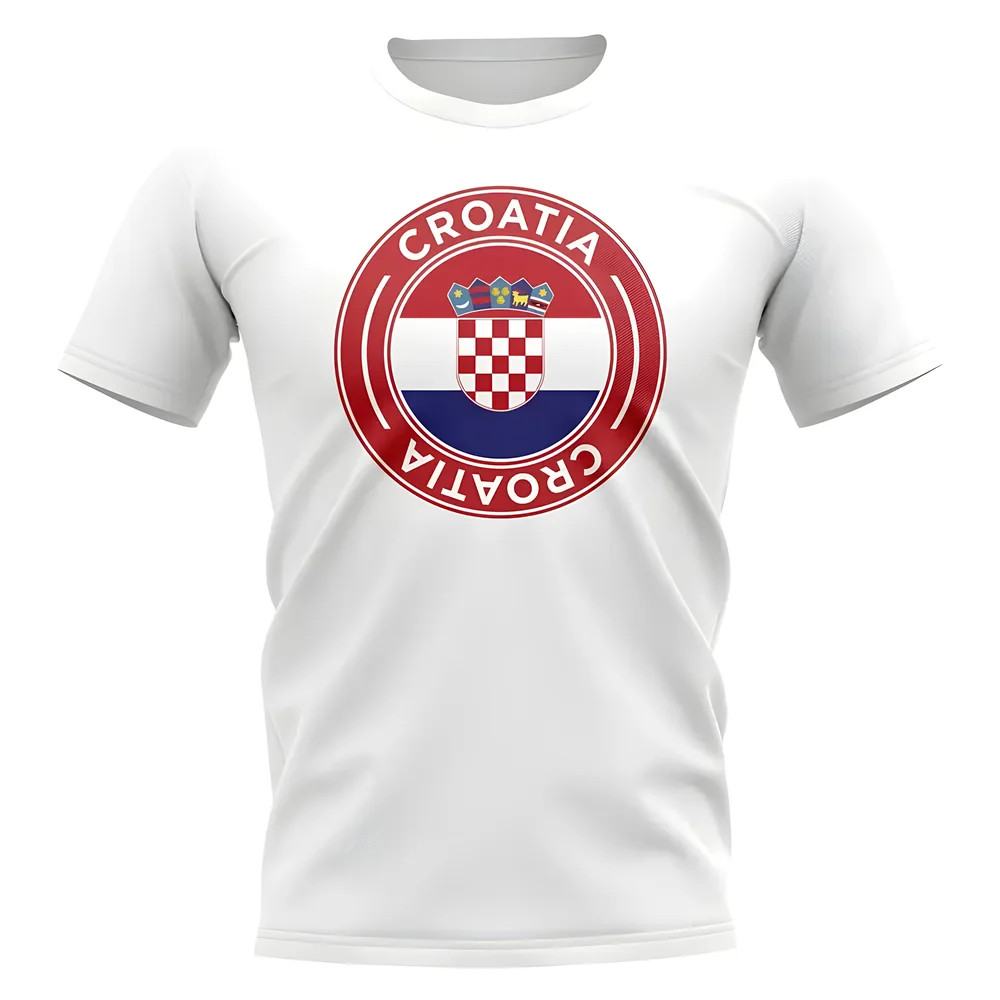 Click to view product details and reviews for Croatia Football Badge T Shirt White. Click to view product details and reviews for Croatia Football Badge T Shirt White.