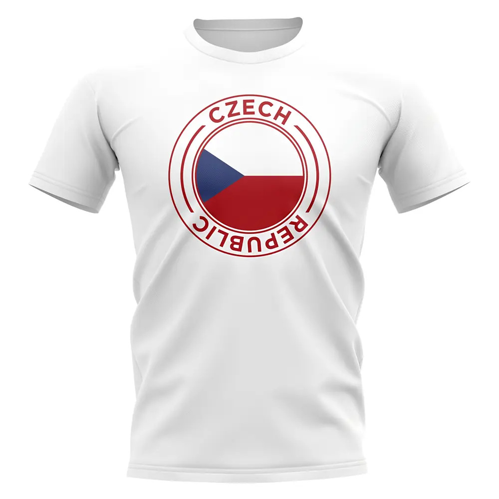 Click to view product details and reviews for Czech Republic Football Badge T Shirt White. Click to view product details and reviews for Czech Republic Football Badge T Shirt White.