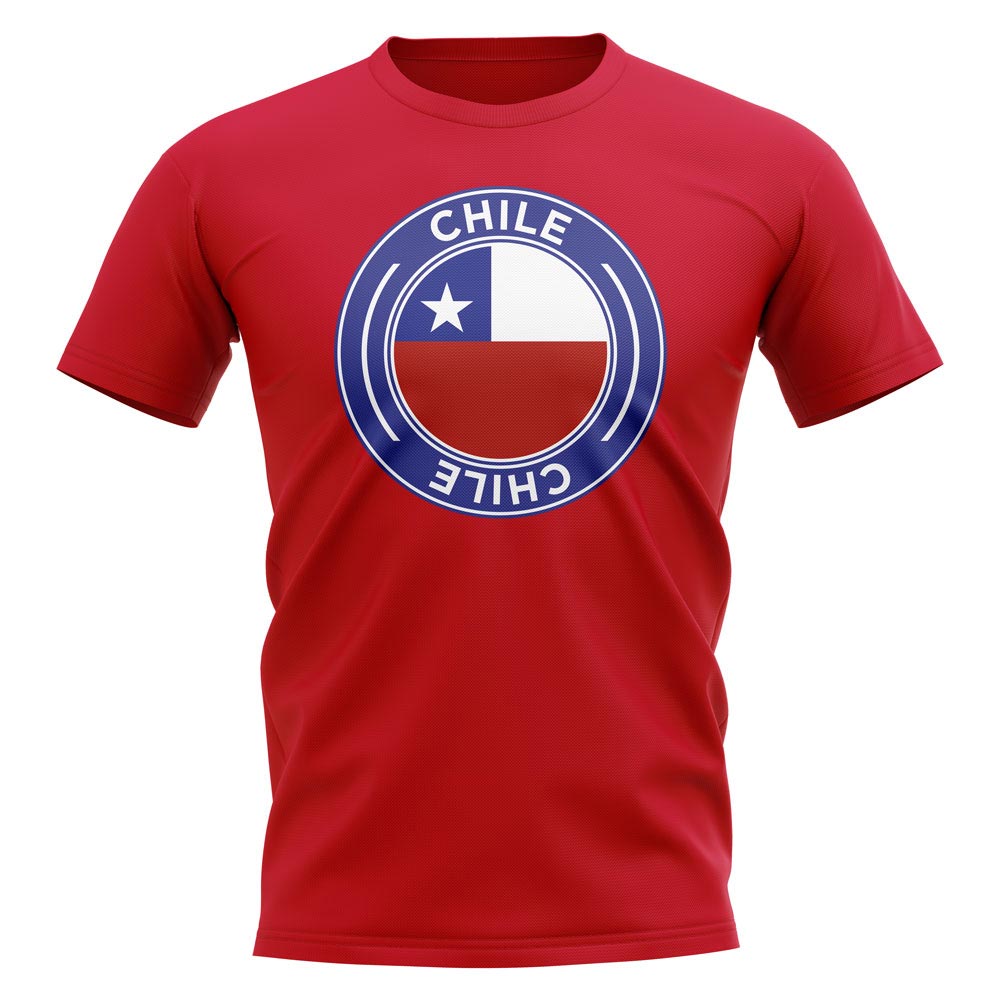 Click to view product details and reviews for Chile Football Badge T Shirt Red.