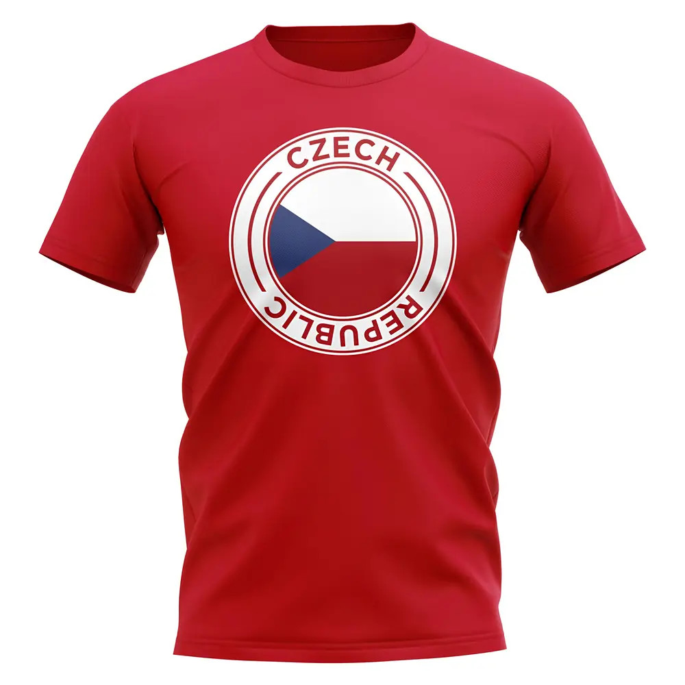 Click to view product details and reviews for Czech Republic Football Badge T Shirt Red. Click to view product details and reviews for Czech Republic Football Badge T Shirt Red.