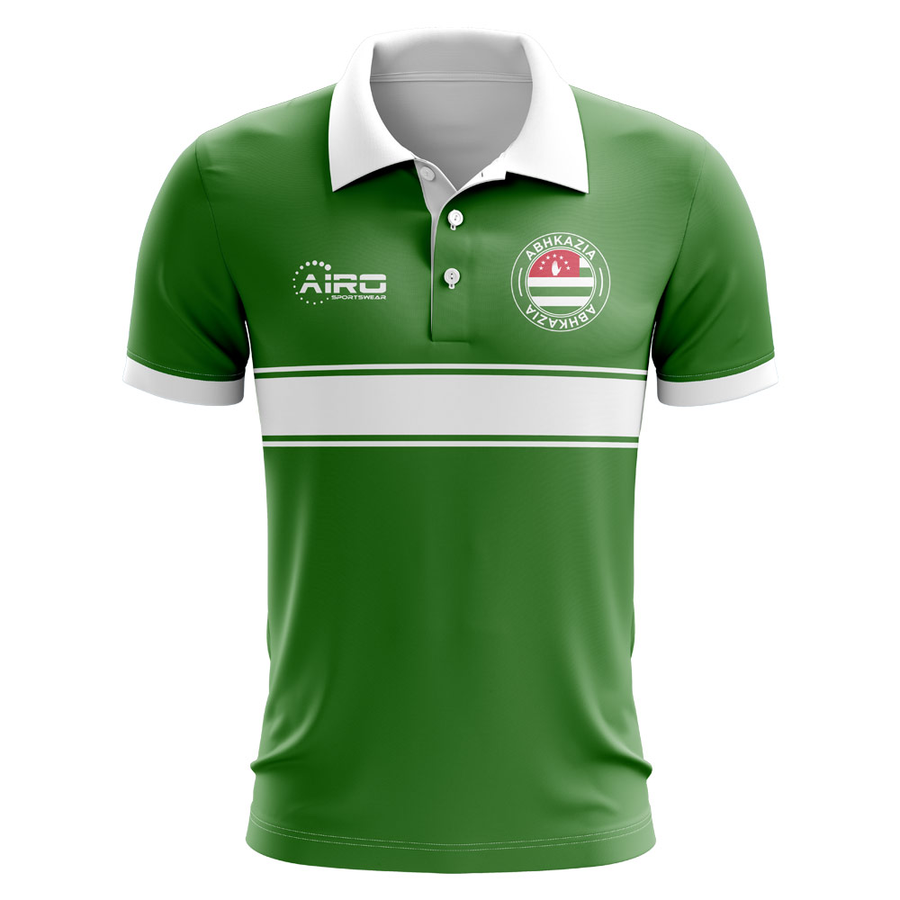 Click to view product details and reviews for Abhkazia Concept Stripe Polo Shirt Green Kids.