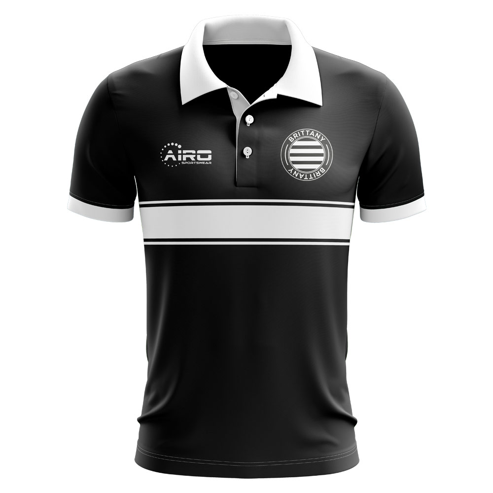 Click to view product details and reviews for Brittany Concept Stripe Polo Shirt Black Kids.